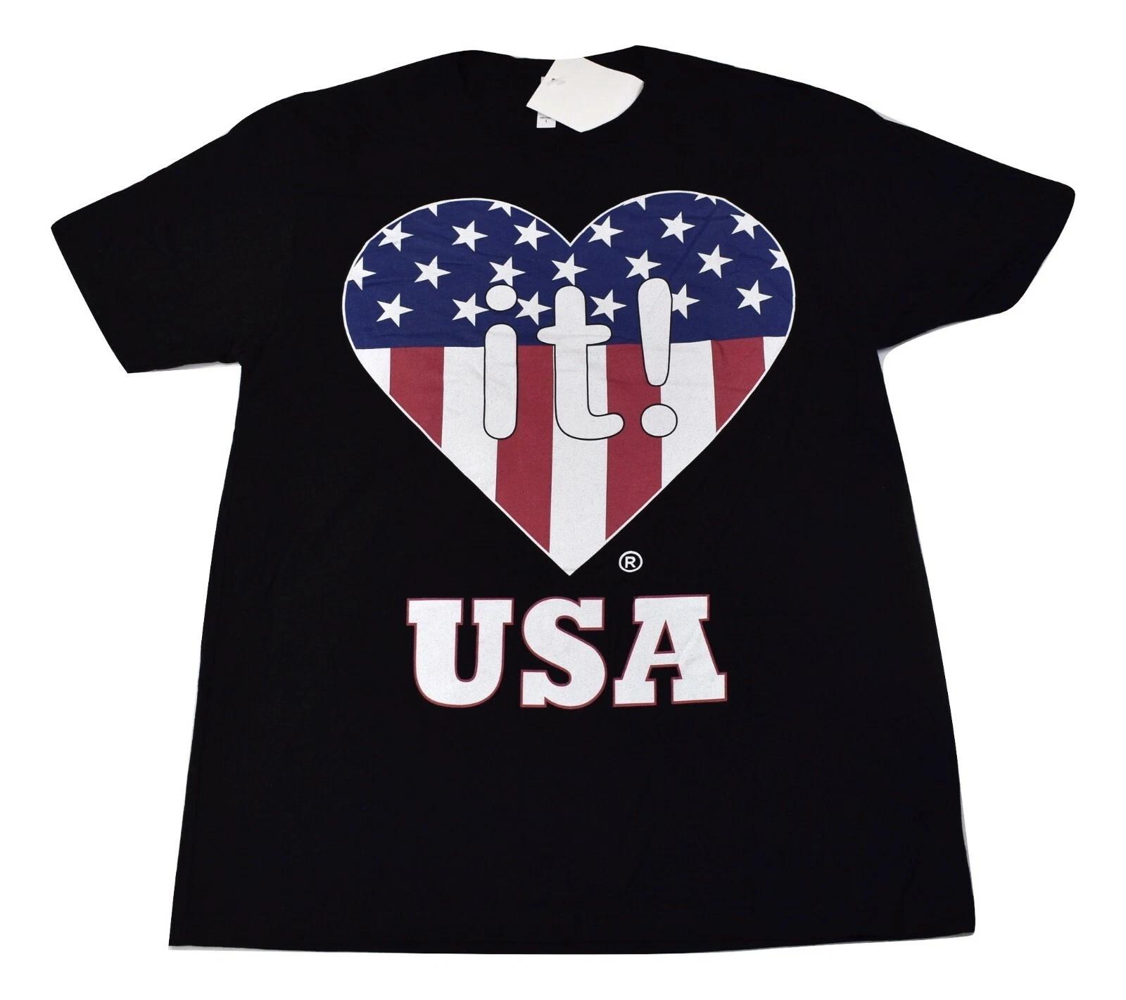 Get Down Art Mens Love It USA Shirt New L S