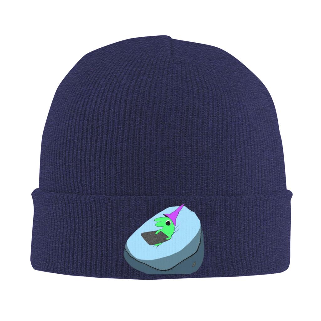 Smiling Friends Beanie Hats Bonnet Hats Men Women Street Outdoor Sport Knit Hat Winter Graphic Warm Caps