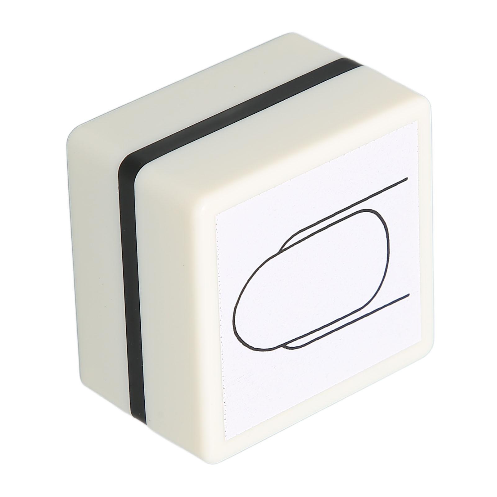 

Штамп для нейл-арта Ручная роспись Нейл-арт Упражнение Четкие линии Маникюр Искусство Штамп с крышкой Квадрат