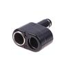 12-24V Cigarette Lighter Dual Sockets Car Charger Splitter Cigar Lighter Double Adapter Auto Accessories