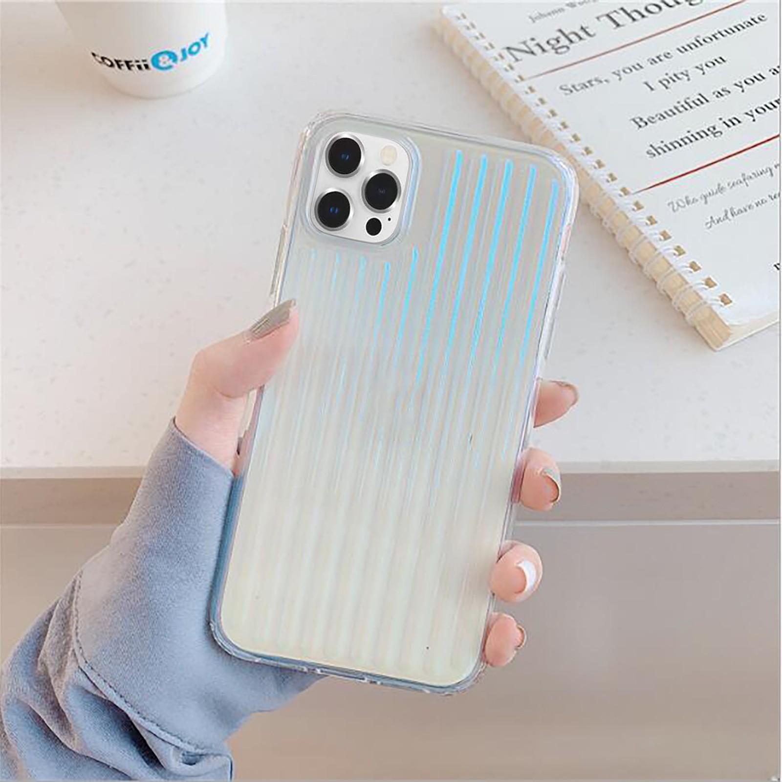 

Для 12 Pro Max 6,7 дюйма Чехол Градиентный цвет Прочный рифленый чехол