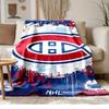 Montreal Canadiens Soft and comfortable flannel Suitable for sofas living rooms outdoor camping travel and also makes a great anniversary gift