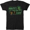 Men's Happy St Patricks Day Mens Women T Shirt Harp Lucky Gold Clover Ireland Man Woman Mens