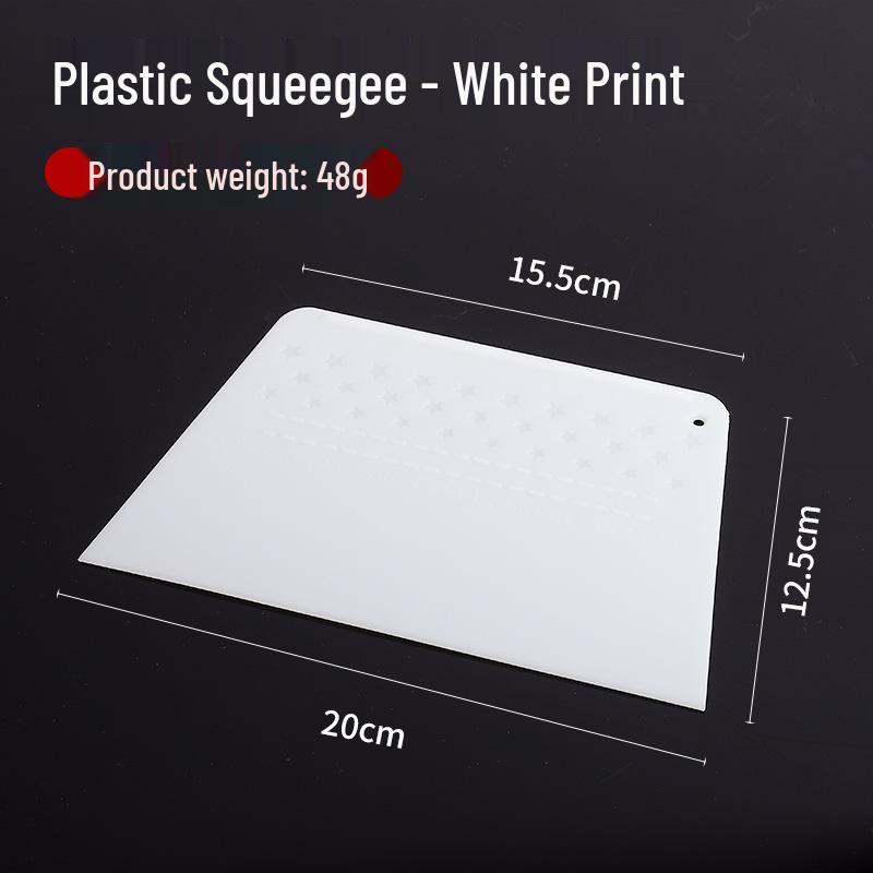 Duvar Kağıdı ve Macun Uygulaması İçin Beyaz Plastik Duvar Kazıyıcı