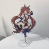 Japan Beautiful Derbil 15 Cm Cartoon Characters Acrylic Double-sided Stand Model Kawaii Cute Office Decoration Panel Permanent Recording Fans
