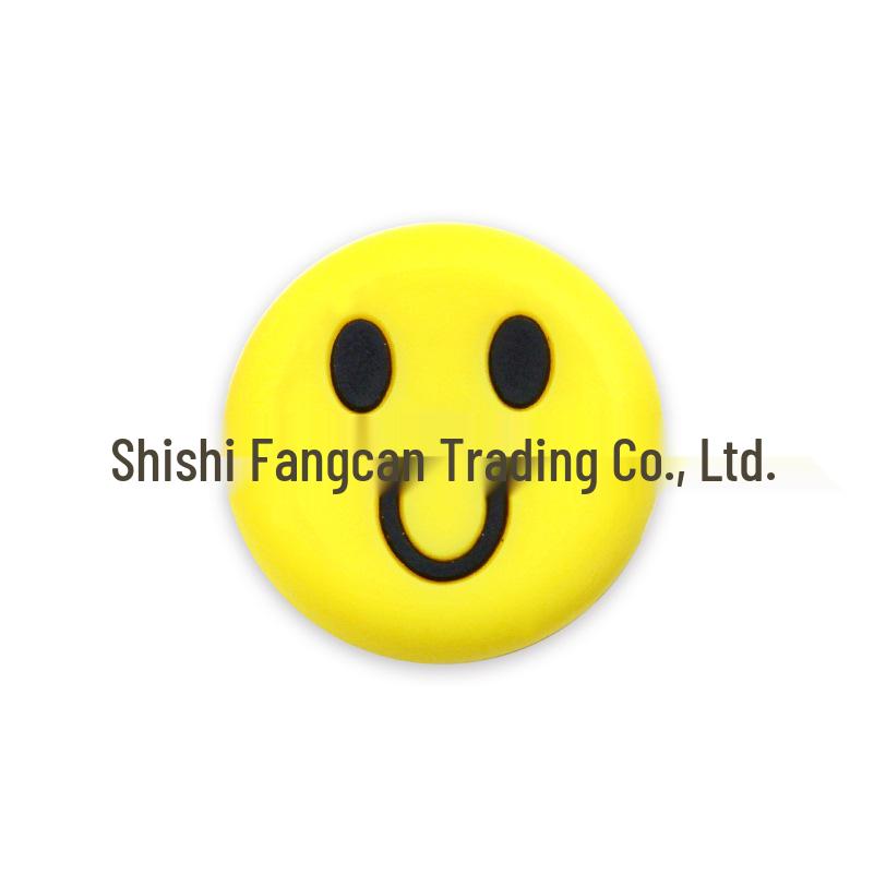 

Smiley Face Tai Chi Tennis & Squash Racket Vibration Dampener - Shockproof Silicone Sports Accessory