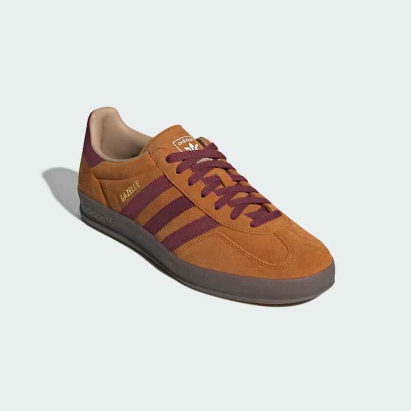 JH5411 adidas Originals Gazelle Indoor Craft Охра Теневой Красный Теплый Песок (Мужской) 7.5