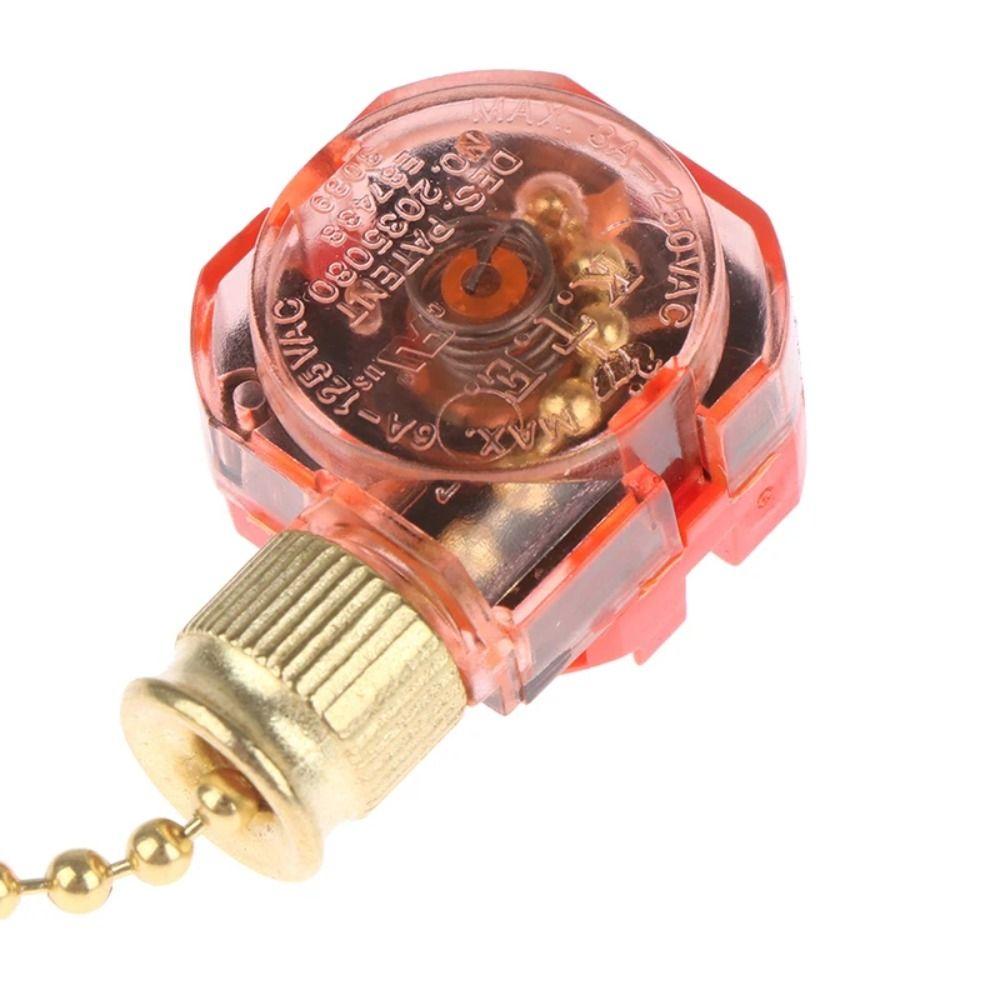 Comfortable Ceiling Fan Switch Smooth Surface Light Pull Chain  for Ceiling Fan Light