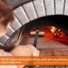 Copper Wire Pizza Oven Cleaning Brush Aluminum Alloy Handle Grill Cleaning Tool  Household