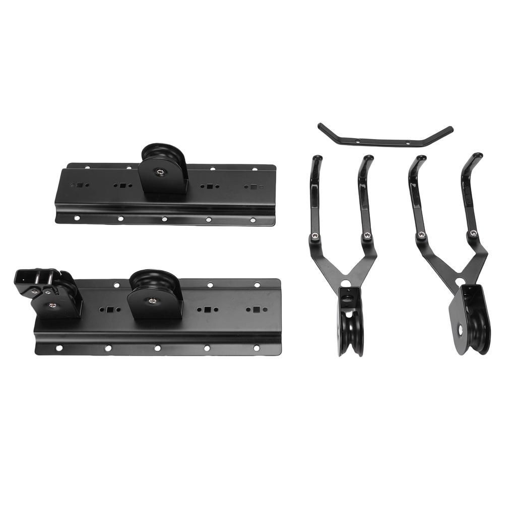 Garage Pulley Lift System with 150lb Capacity Heavy Duty Cargo Box Storage Hoist for 12Ft High