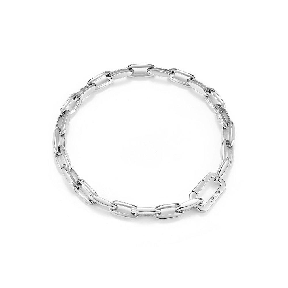 Name Silver (W) Bold Chain Bracelet Hl5B15536W9