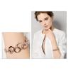 AAA Crystal 18k Rose Gold Stylish Bracelete for Women and Girls