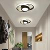 Modern LED Aisle Ceiling Light Minimalist Ceiling Lamp Black White Lamp For Entryway Closet Cloakroom Led Ceiling Fixture Luster
