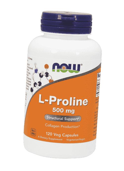 

Пролін, L-Proline 500, Now Foods 120вегкапс (27128022) 120vcaps