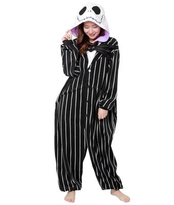 SAZAC Character Fleece Kigurumi One Size Fits All Disney Nightmare Before Christmas Jack