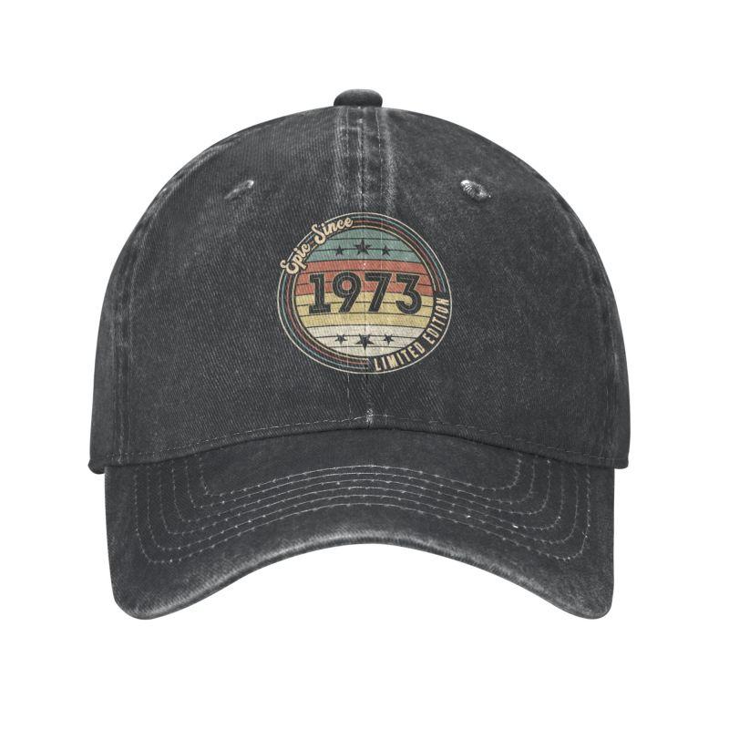 

Custom Cotton SInce 1973 50 Birthday Gifts 50 Year Old Baseball Cap Outdoor Unisex Women s Adjustable Dad Hat Spring