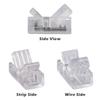 Wire Corner Connectors COB Strip Connector LED Connectors Lights Fixed Clamp LED Strip Connector
