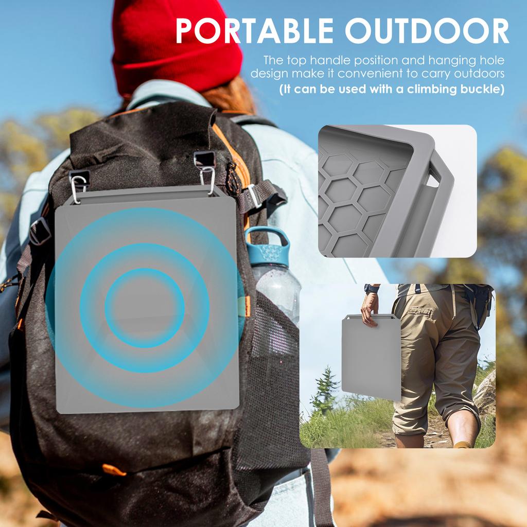 For starlink mini Satellite Antenna Protective Cover Silicone Shockproof Case Portable Satellite Dish Protective Cover