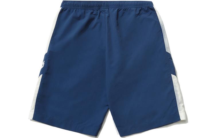 Li Ning Sports Fashion Collection Casual Shorts Men's Blue Moderate AKSR465-2
