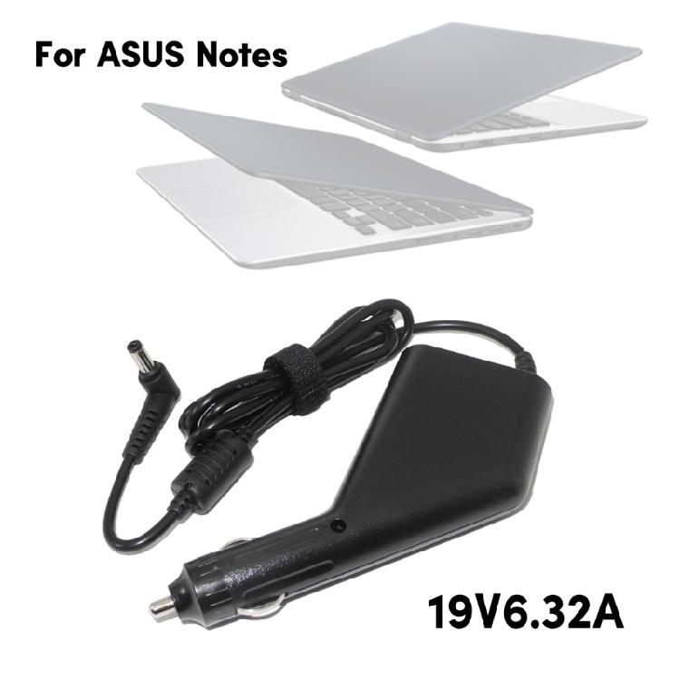 Car Charger for FX50J FX63V Laptop Power Supply 120W 19V6.32A DC5.5x2.5mm