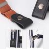 Simple And Fashionable Women'S Belt Elastic Lazy Men'S Belt Woven Invisible And Seamless Unisex Jeans Belt Length Adjustable