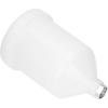 Cup for Hvlp Guns Spray Gun Paint Cups Plastic 600Ml Spray Gun Pot Plastic Stainless Steel Threaded Connector Hand Tool Accessories