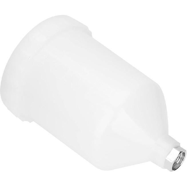 Cup for Hvlp Guns Spray Gun Paint Cups Plastic 600Ml Spray Gun Pot Plastic Stainless Steel Threaded Connector Hand Tool Accessories