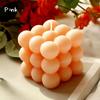 Cube Bubble Cube Candle Geometric Ornament Home Fragrance Creative Photography Props Birthday Gifts Home Decoration