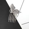 Women Hair Comb Metal Butterfly Bridal Hair Pins Clips Ornaments Fashion Jewelry Wedding Hair Accessories Headdress Wholesale