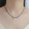 My Shape Swallow Pendent Necklace Stainless Steel Choker Swallow-Tailed Kite Bird Animal Charms Chain Women Jewelry Flying Birds