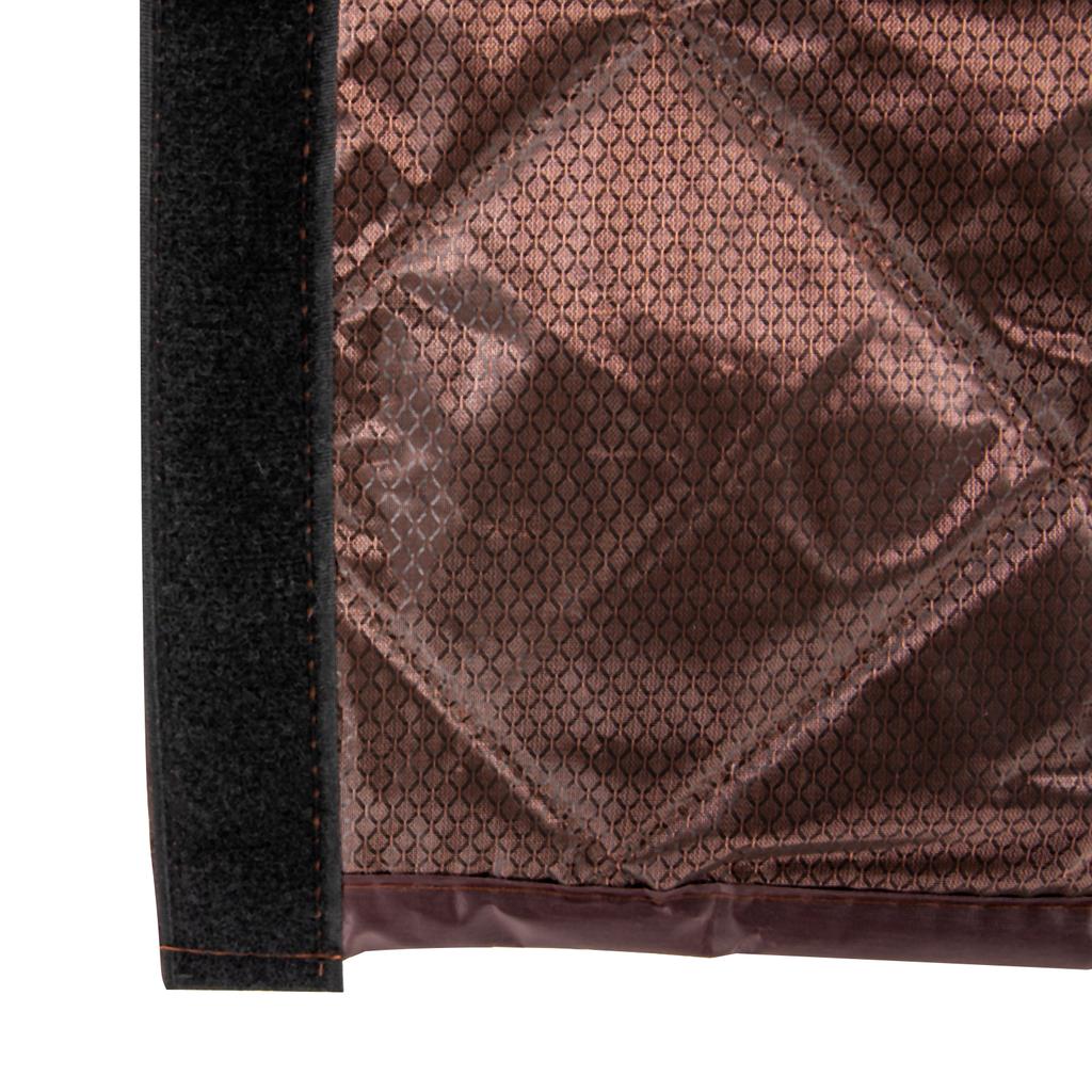 Magnetic Thermal Insulated Door Cover Curtain, 38"x82" Ultra-Durable Doorway Curtain Temporary Door Insulation to Keep Warm