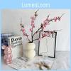 Blossom Silk Plum Flower Home Decor For Party Settings Realistic Fake Flowers