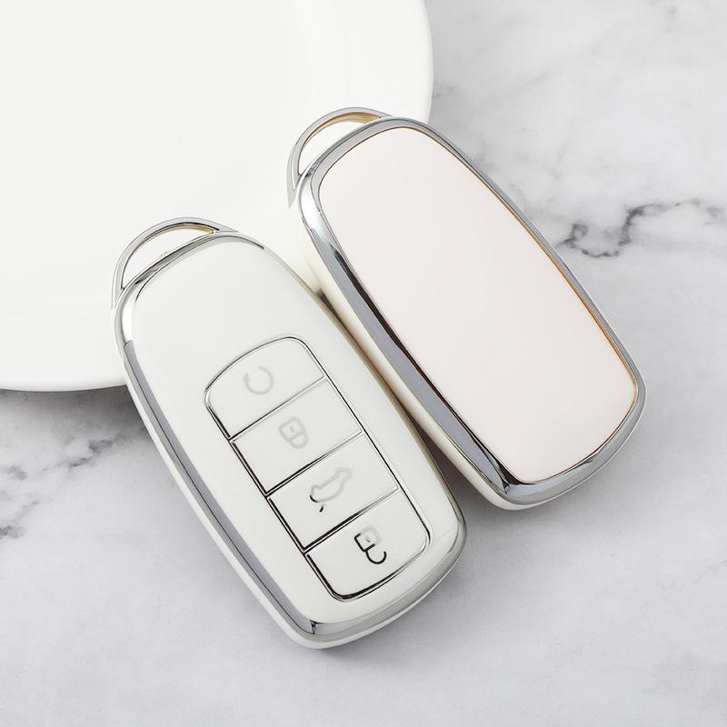 

Cherry Pro Tiggo 8 Plus Car Key Cover for Kunpeng Version E+ Arrizo 5 and Ou Mengda - Women s Shell Buckle Design