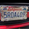4Pcs/Set Car License Plate Decorative Bolt Motorcycle License Plate Holder Screw Fastener Bolt Set Suitable for Most Vehicles