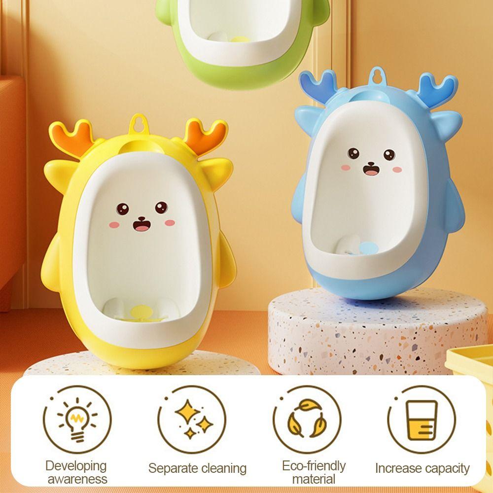 Deepen Potty Training Urinal Wall-Mounted Toddler Urinal New Standing Potty Toilet  for Boys