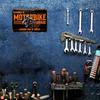 Custom Motorbike Metal Sign Personalized Name Number Aluminum Garage Workshop Wall Plaque
