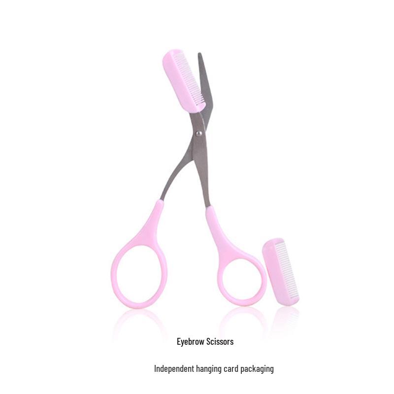 Women's Beginner Safe Foldable Eyebrow Razor Set with Anti-Scratch Design and Replaceable Blades