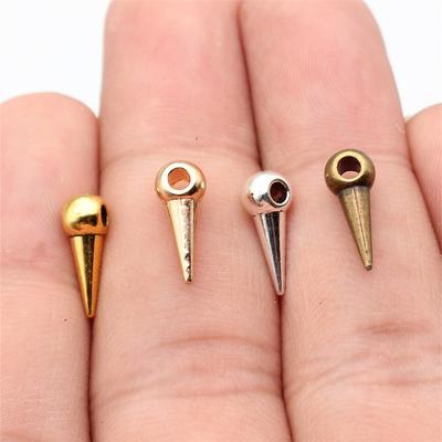 Wassertropfen Schwanzfall Regentropfen Anhänger Antik Bronze Zinklegierung Schmuckherstellung Zubehör DIY Bastelliebhaber Ohrring Anhänger