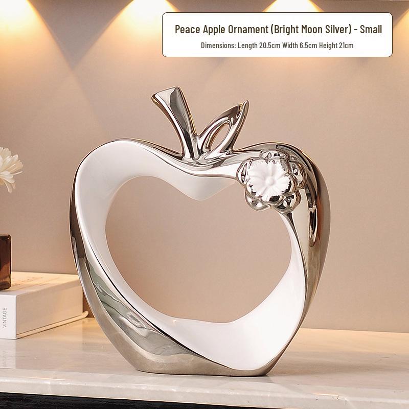 Luxurious Apple Ornament: Elegant Living Room & Hallway Décor