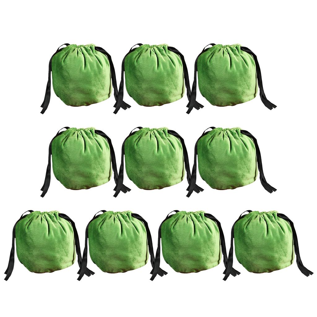 10 Pcs Pumpkin Gift Bags Little Hallowee Gift Bags With Drawstring Thanksgiving Pumpkin Candy Bags For Gift Goodies Candy Snacks