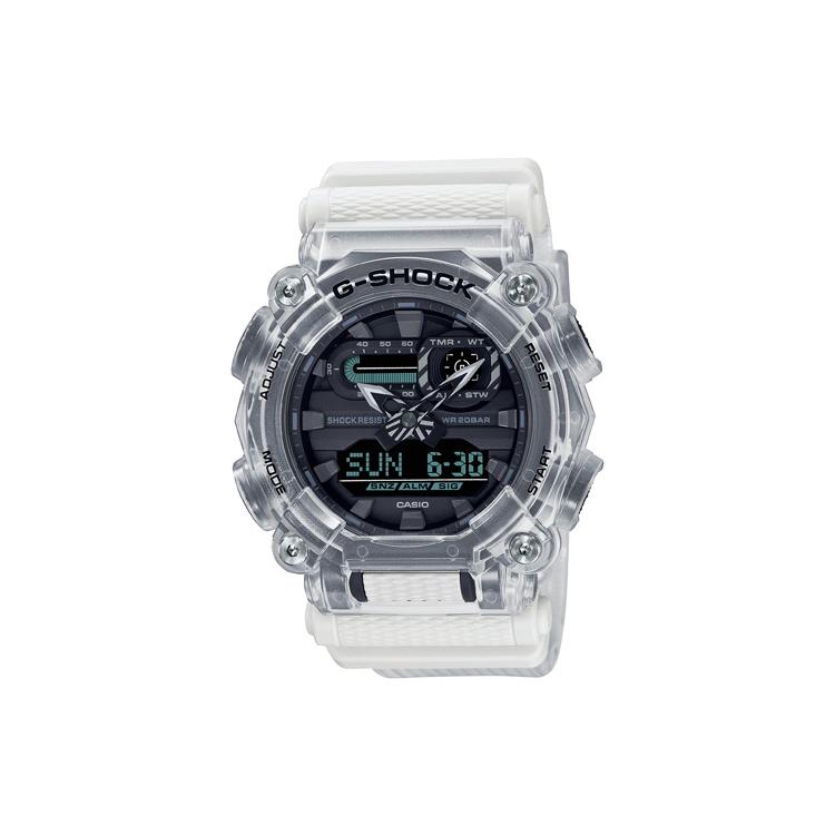 CASIO Men Liquid Crystal/Analog Dual Display Series Black Watch GA-900SKL-7APR GA-900SKL-7APR Black Dial
