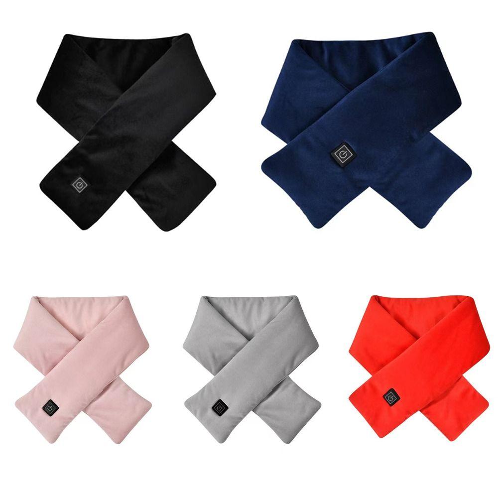 3 Gears USB Heated Scarf Not Include Battery Shawl Fashion Neck Wrap Unisex