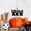 Black Halloween Cute Cat Switch Sticker Wall Decor For Living Room Office And