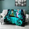 1PC Hunter X Hunter Patterned Flannel Blanket Suitable For All Seasons For Home Decor Warmth And Comfort Gifts Holiday Present