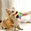 1 pezzo Frisbee Vocale Cane Peluche Sonoro Campanellino Giocattolo Cartone Animato Cane Piccolo Teddy Masticare Giocattolo Resistente all'Usura e ai Morso Accessori per Animali Domestici