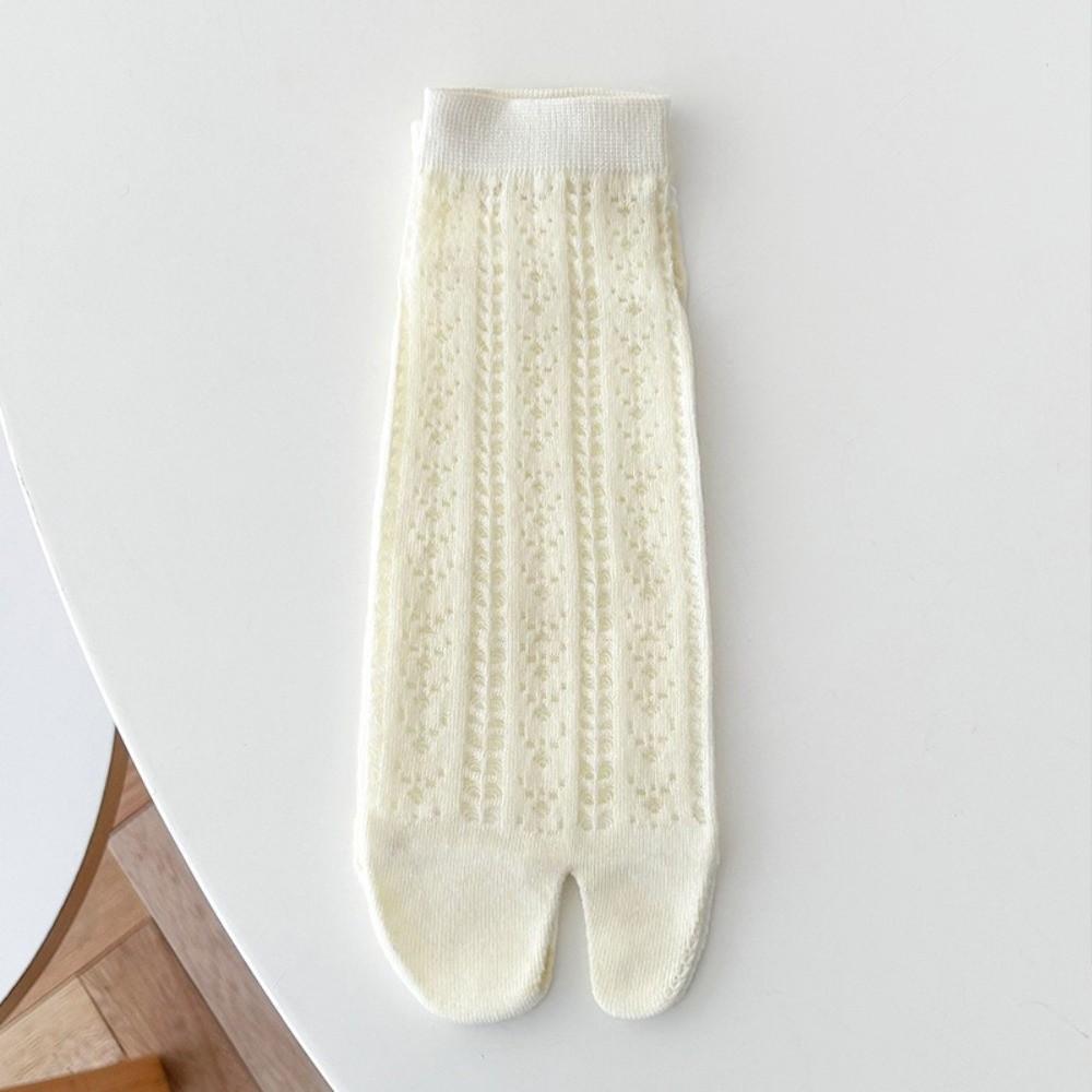1Pair Thin Material Tabi Socks Cotton Hollow Out Socks New Toe Socks Summer Season
