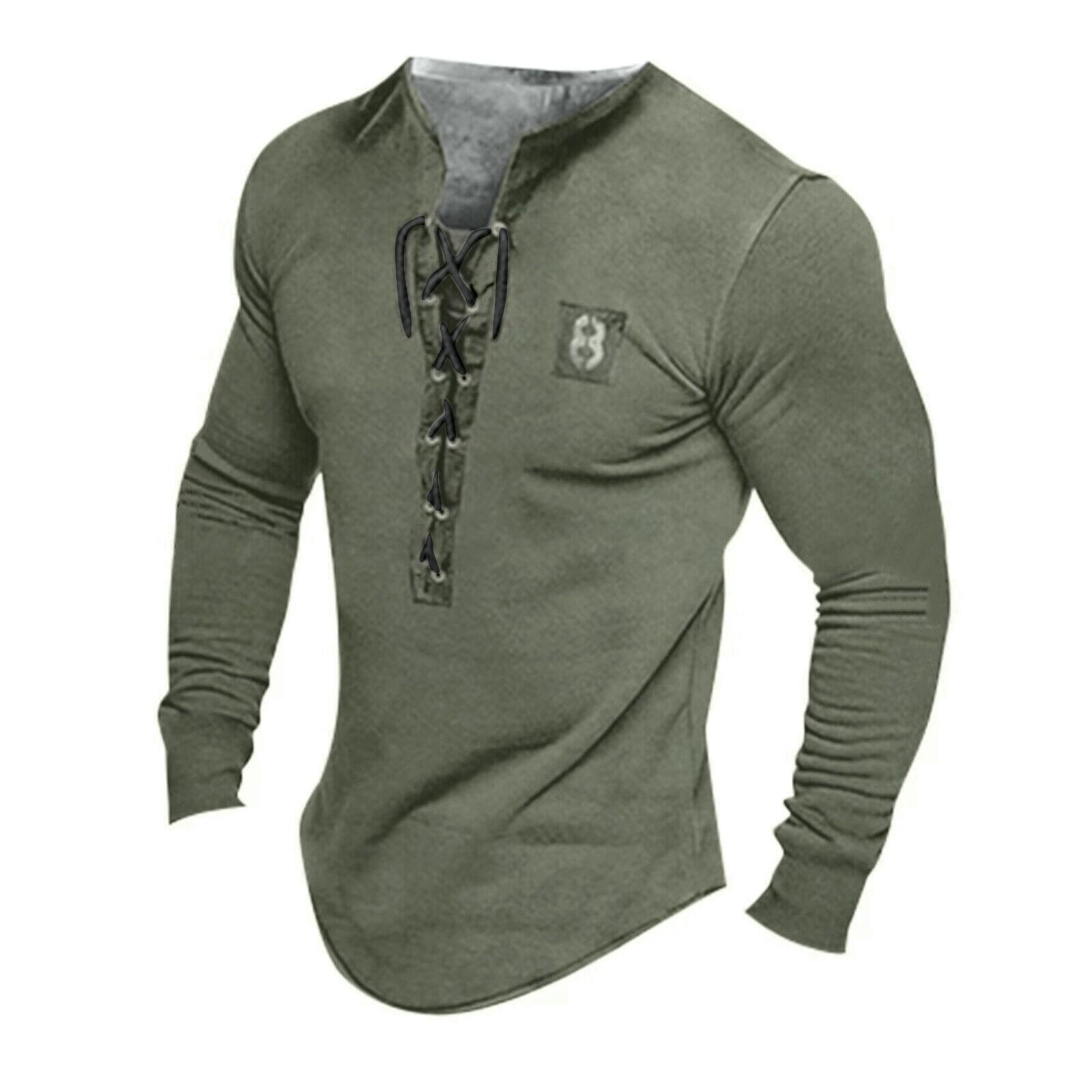 

Мужская летняя модная дышащая мужская блузка с длинным рукавом Slim Fit M