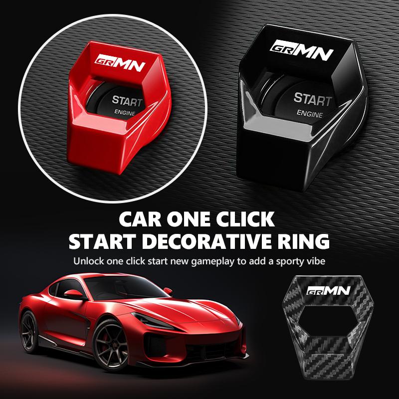 For Toyota Car One Click Engine Start Stop Switch Button Protective Cover Ignition Device Cover GRsport Hilux Aygo Yaris Corolla