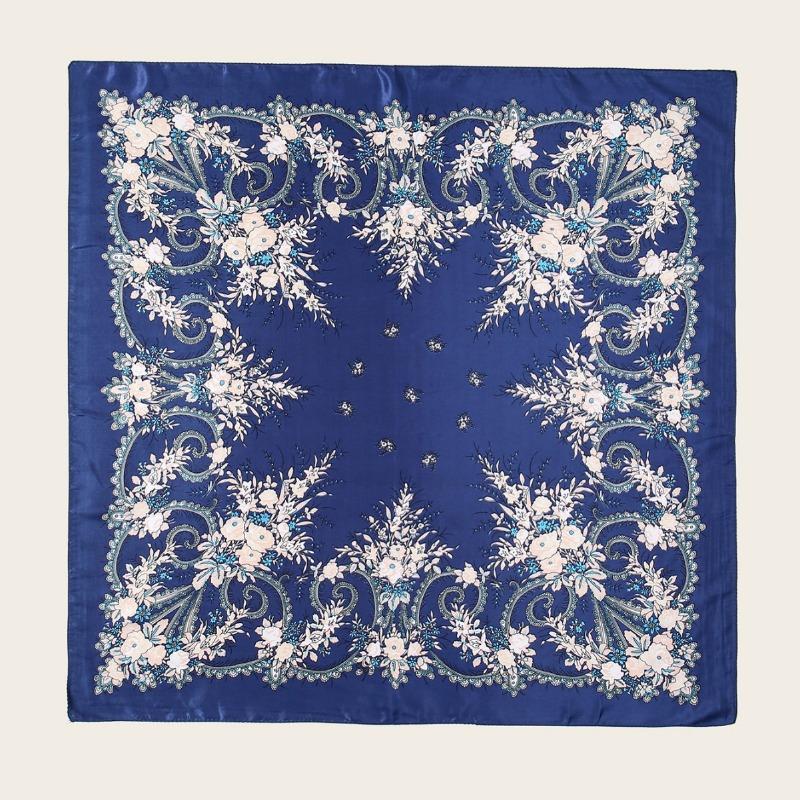 Hot-selling cashew CM large square scarf Xiyin hot-selling popular street hip-hop headscarf women