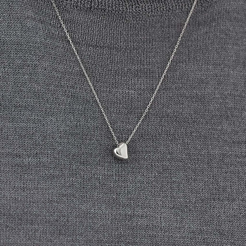 Official Silver Birthday Gift for Comes with Jewelry 112534120903 [4℃ (Yondoshi)] Necklace, Women, Case,